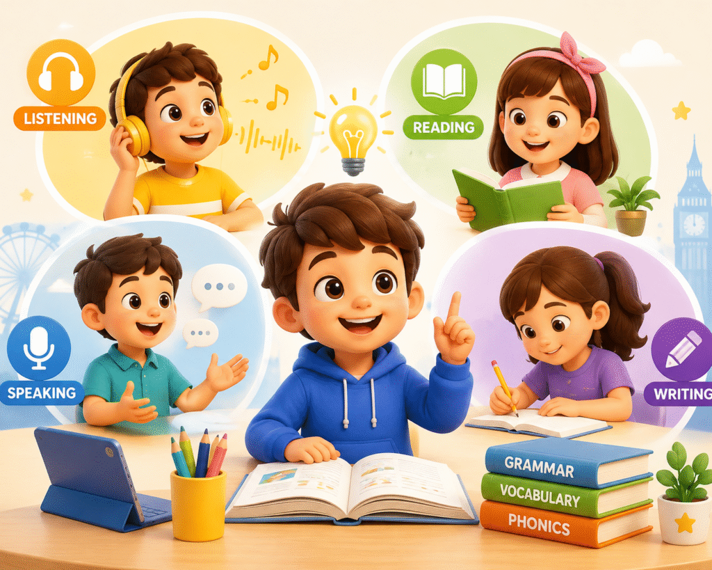 PHÁT TRIỂN 4 KỸ NĂNG TIẾNG ANH – VỮNG BƯỚC TƯƠNG LAI